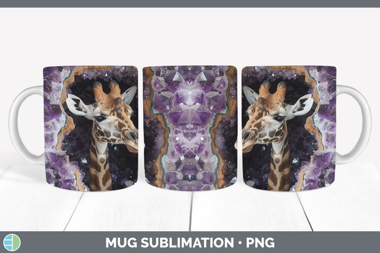 GorgeousBS02 Geode Mug Wrap design.