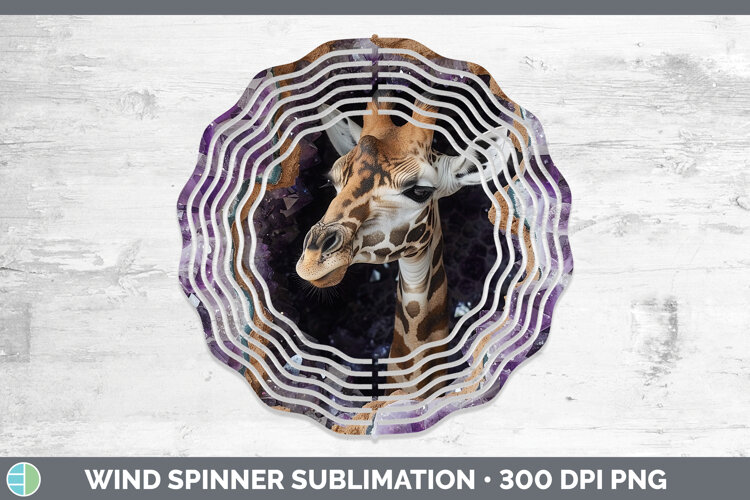 GorgeousBS02 Geode Wind Spinner design.