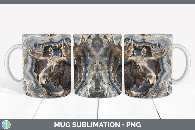 GorgeousBS02 Geode Mug Wrap design.