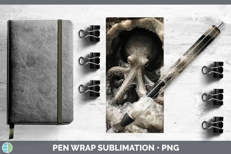 GorgeousBS02 Geode Pen Wrap design.