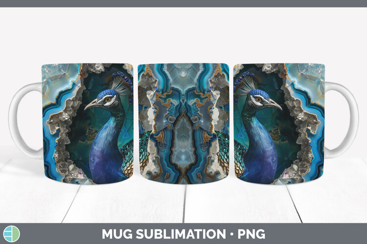GorgeousBS02 Geode Mug Wrap design.
