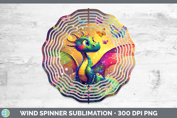 GorgeousBS02 Glitter Wind Spinner design.