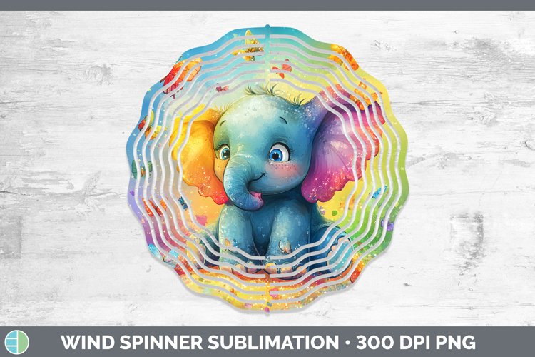 GorgeousBS02 Glitter Wind Spinner design.