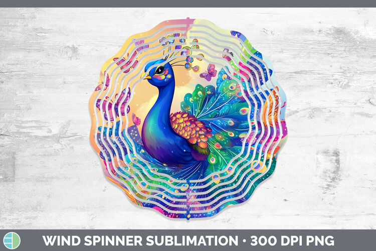 GorgeousBS02 Glitter Wind Spinner design.