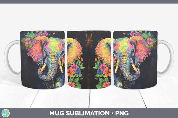 GorgeousBS02 Rainbow Mug Wrap design.
