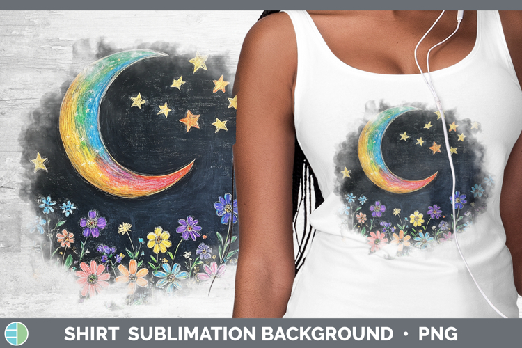 Moon and Stars Clipart Image 21