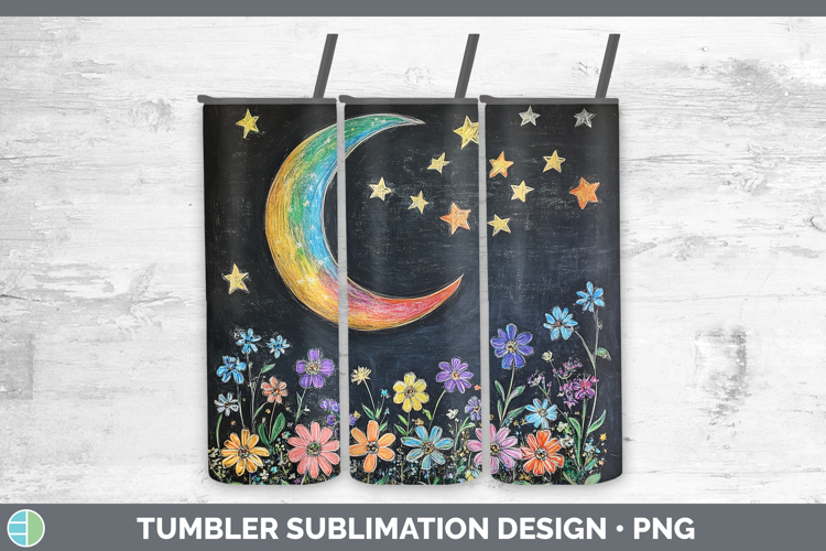 Moon and Stars Clipart Image 18