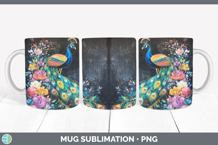 GorgeousBS02 Rainbow  Mug Wrap design.