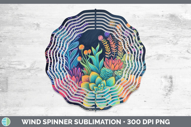 GorgeousBS02 Rainbow  Wind Spinner design.