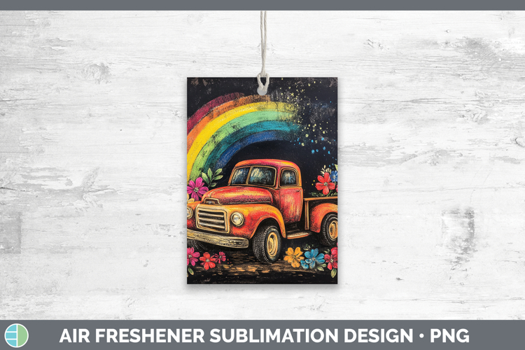 Vintage Truck Clipart Image 3