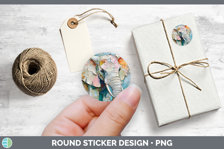 GorgeousBS02 Thick Paint Stickers design.