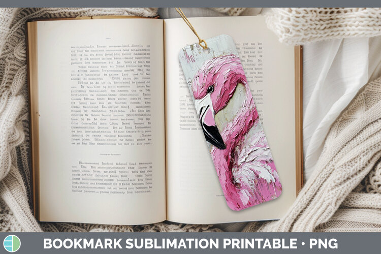 GorgeousBS02 Thick Paint Bookmark design.