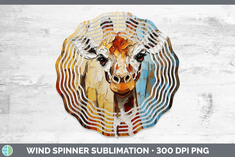 GorgeousBS02 Thick Paint Wind Spinner design.