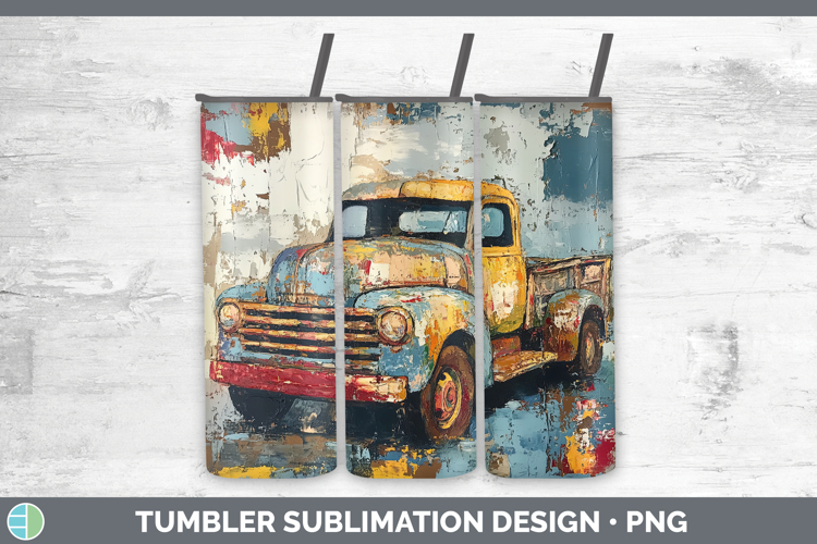 Vintage Truck Clipart Image 4
