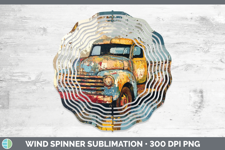 Vintage Truck Clipart Image 3