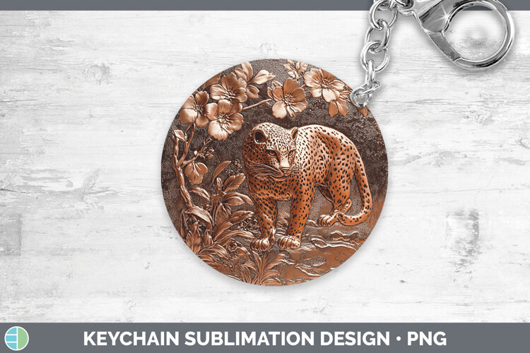 GorgeousBS03 Copper Relief Keychain design.