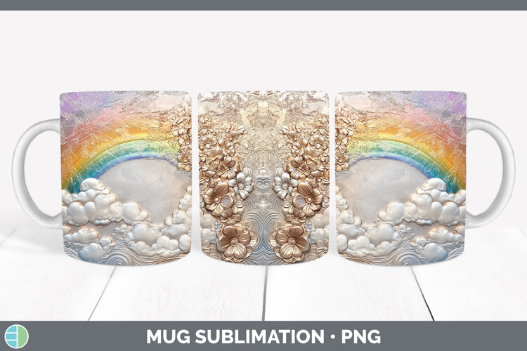 GorgeousBS03 Copper Relief Mug Wrap design.