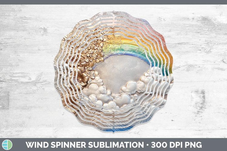 GorgeousBS03 Copper Relief Wind Spinner design.