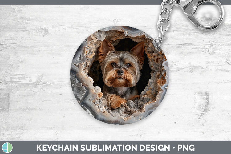 GorgeousBS03 Geode Keychain design.