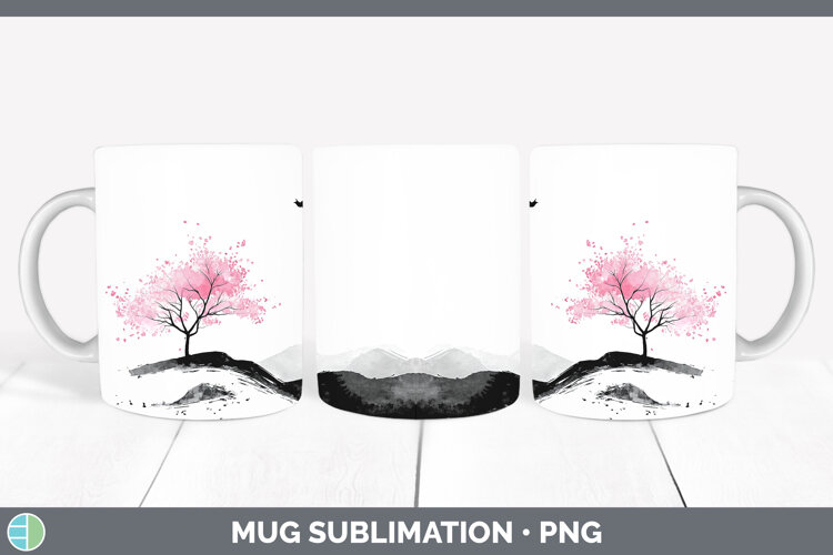 GorgeousBS03 Sakura Mug Wrap design.