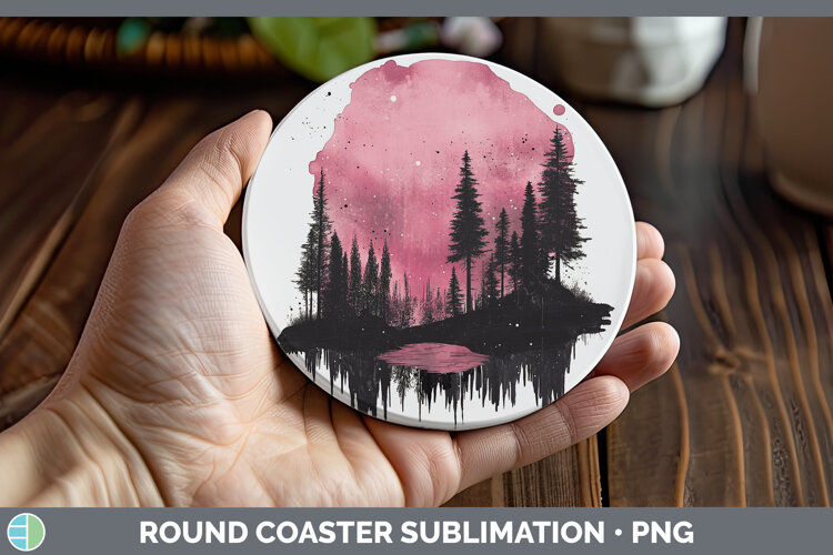 GorgeousBS03 Sakura Round Coaster design.