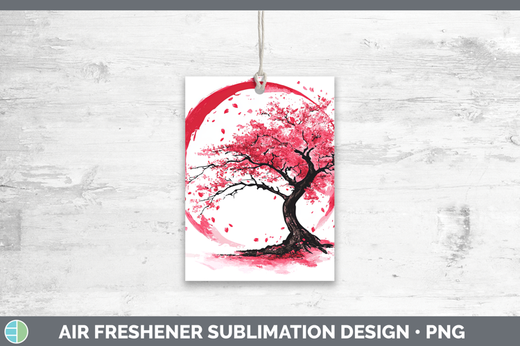 BS03 Sakura Tree of Life Air Freshener Sublimation Car Fresh