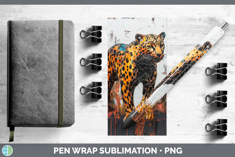 Leopard Sublimation Design Image 8