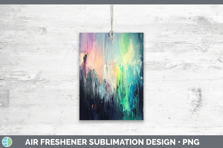 BS03 Thick Paint Northern Lights Air Freshener Sublimation C