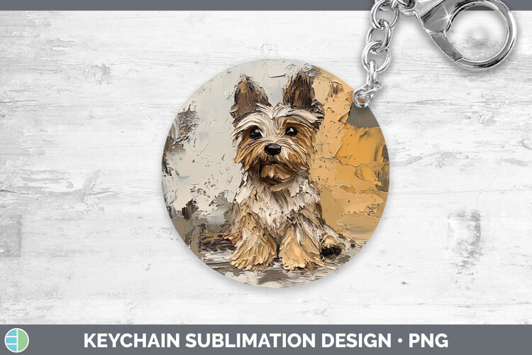 GorgeousBS03 Thick Paint Keychain design.