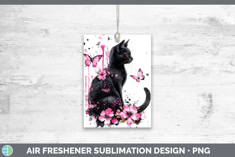 GorgeousBS035 Pink Drips Air Freshener design.