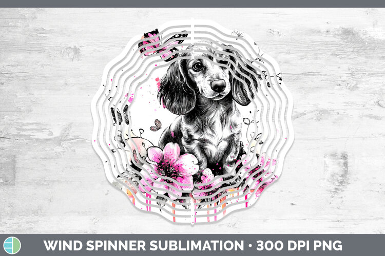GorgeousBS035 Pink Drips Wind Spinner design.