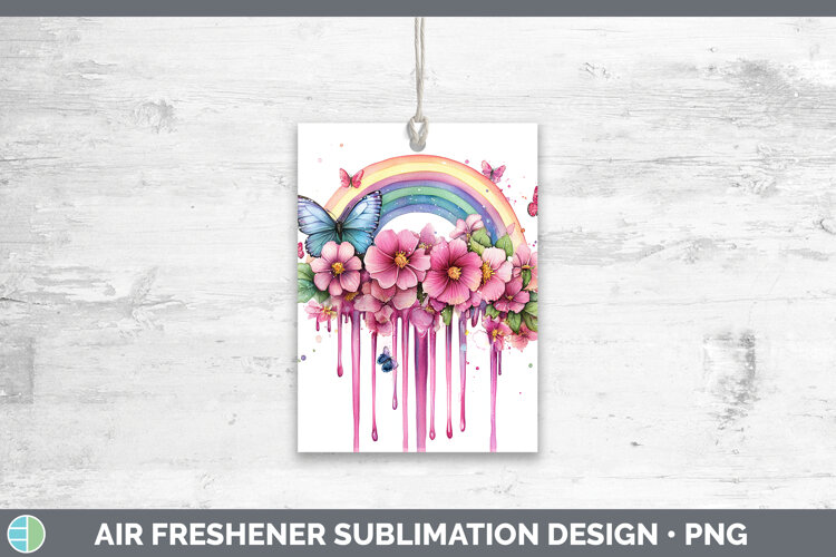 GorgeousBS035 Pink Drips Air Freshener design.