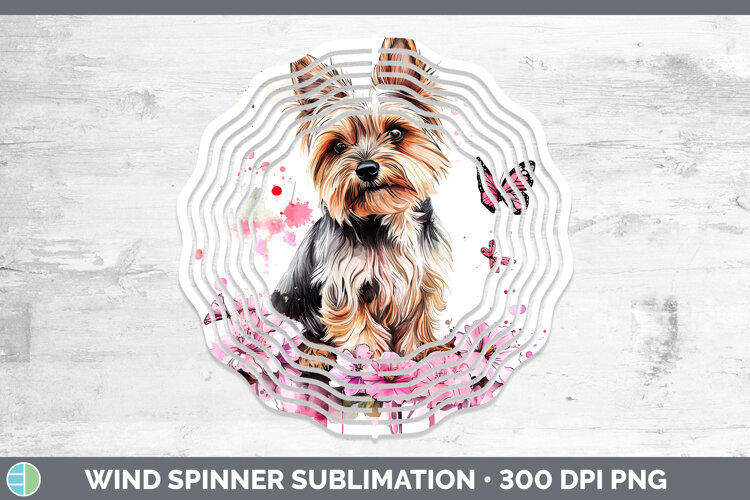 GorgeousBS035 Pink Drips Wind Spinner design.