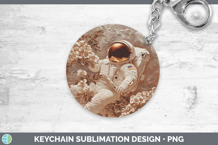 GorgeousBS04 Copper Relief Keychain design.