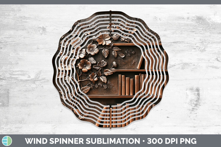 GorgeousBS04 Copper Relief Wind Spinner design.