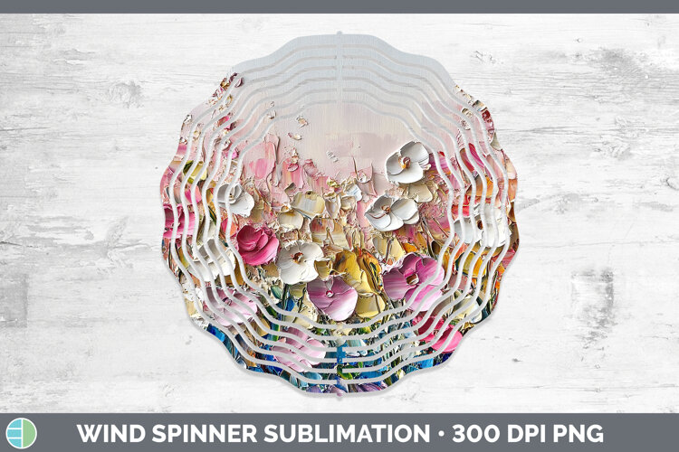 GorgeousBS04 Thick Paint Wind Spinner design.