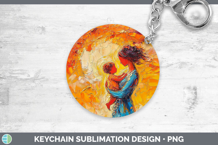 GorgeousBS04 Thick Paint Keychain design.