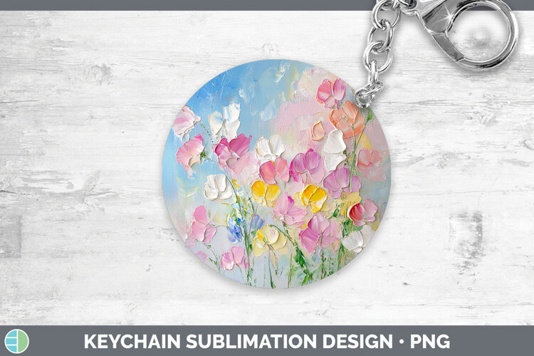 GorgeousBS04 Thick Paint Keychain design.