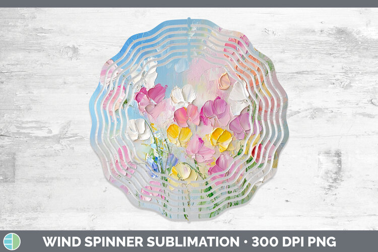 GorgeousBS04 Thick Paint Wind Spinner design.