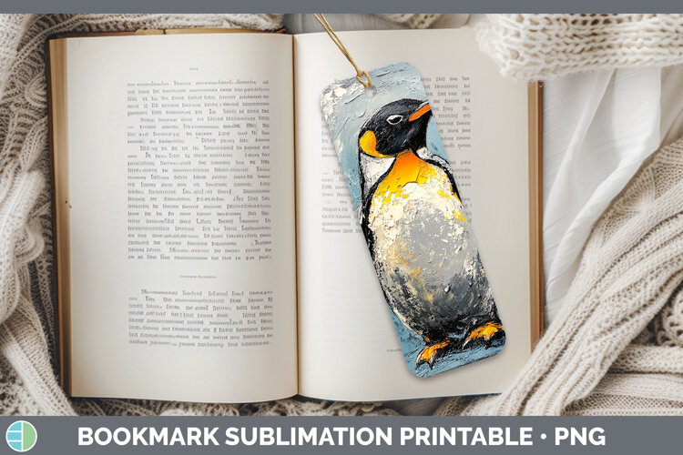 GorgeousBS05 Thick Paint Bookmark design.