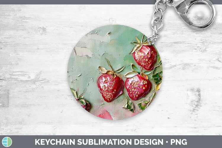 GorgeousBS05 Thick Paint Keychain design.