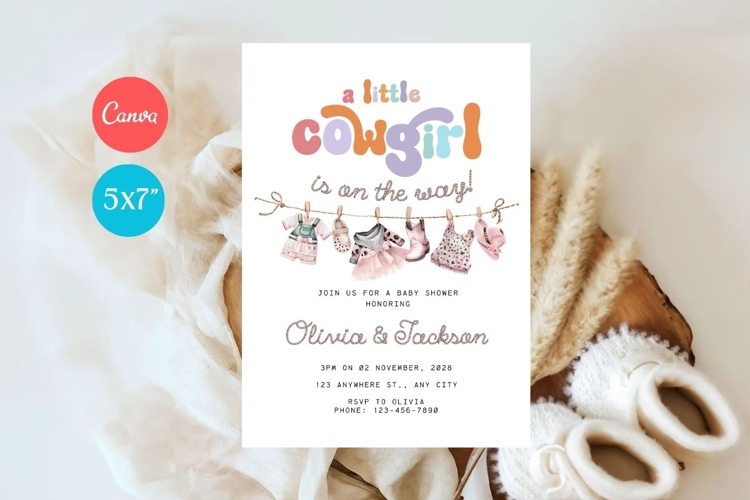 Baby Shower Invitation Template 341
