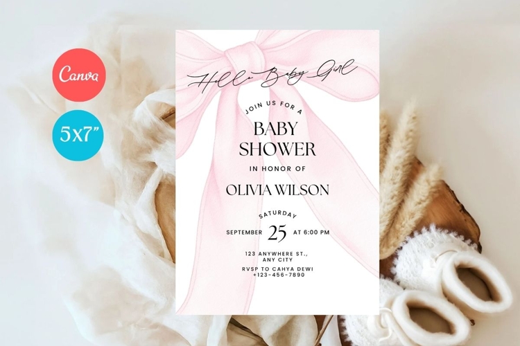 Baby Shower Invitation Template 349