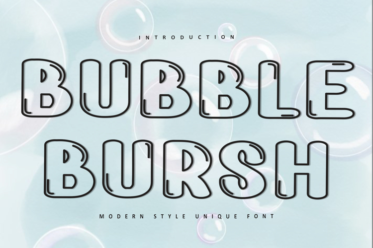 Bubble Bursh