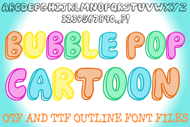 Bubble Letters