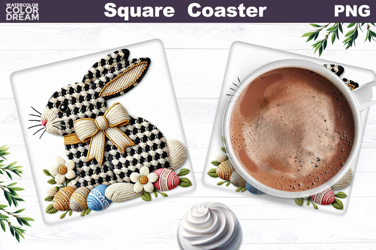 Bunny Embroidery Image 7