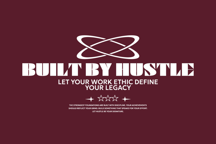 Hustle Tshirt Design Image 16