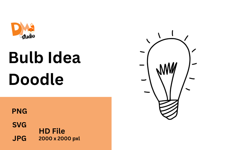 Bulb Idea Doodl