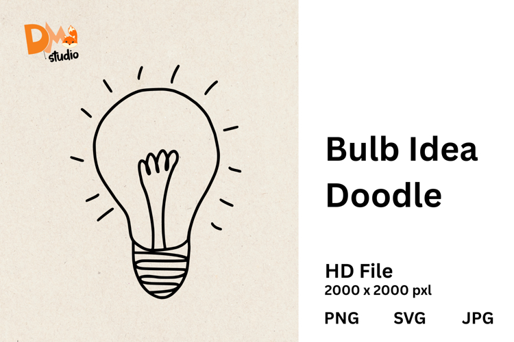 Bulb Idea Doodl