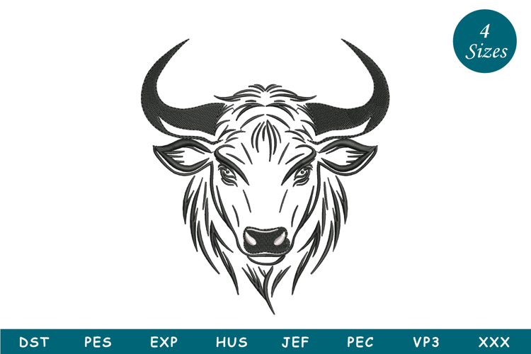 Cow Embroidery Designs Image 4